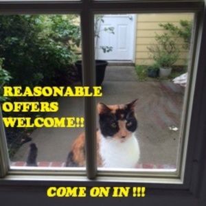 REASONABLE OFFERS WELCOME!!!